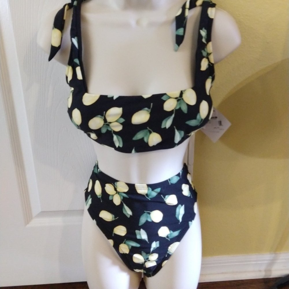 Vicious Young Babes 2pc Bikini Lemons Sz M/L